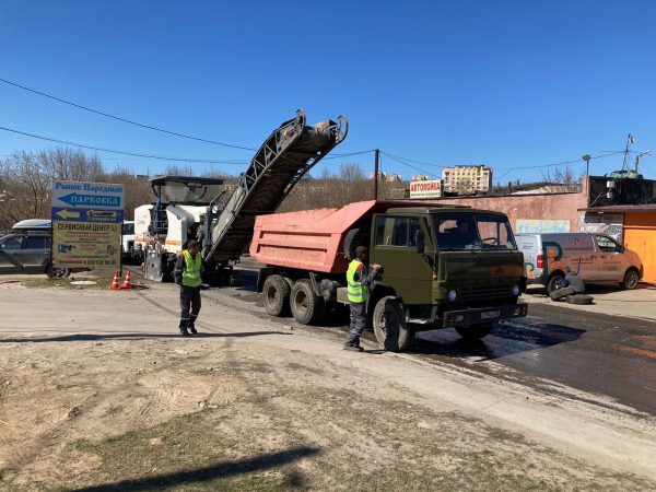 Реверсивное движение организуют на дороге около радиорынка 18 и 19 апреля