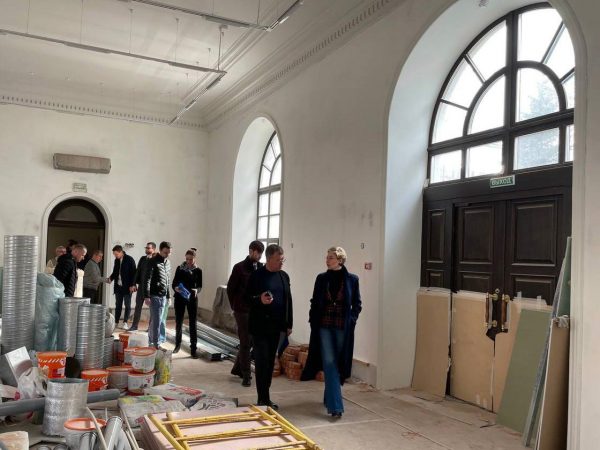 Ремонтные работы в Манеже на территории нижегородской «Ленинки» завершатся в июле