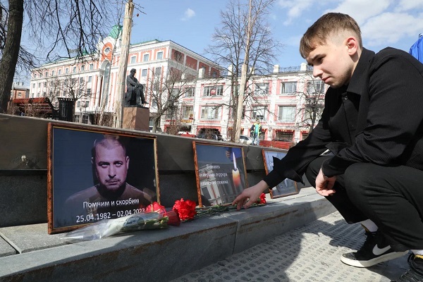 Нижегородцы могут почтить память Владлена Татарского, погибшего в результате теракта в Петербурге