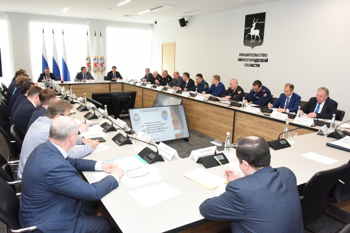 Глеб Никитин провел очередное заседание антитеррористической комиссии