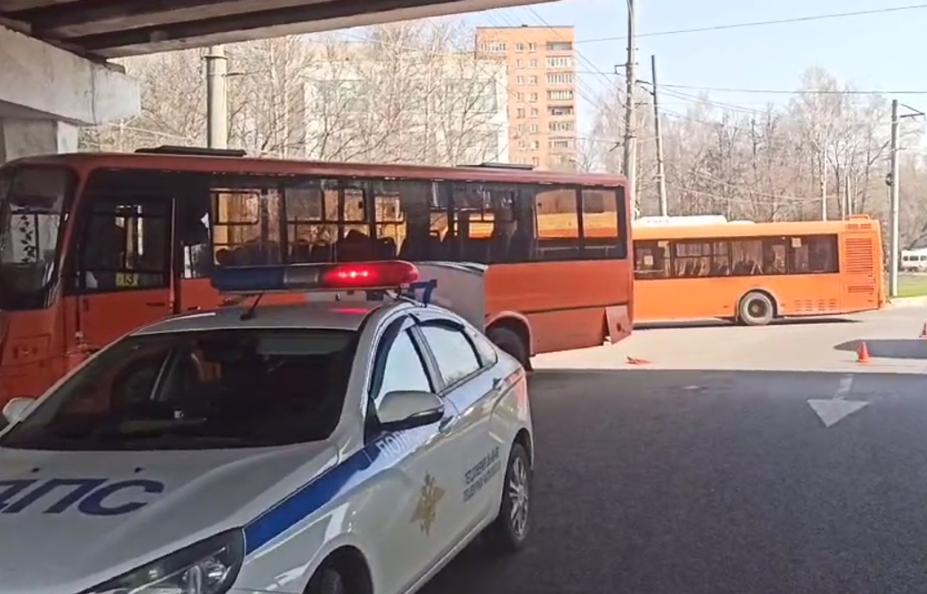 Два пассажира автобуса пострадали в ДТП в Нижнем Новгороде