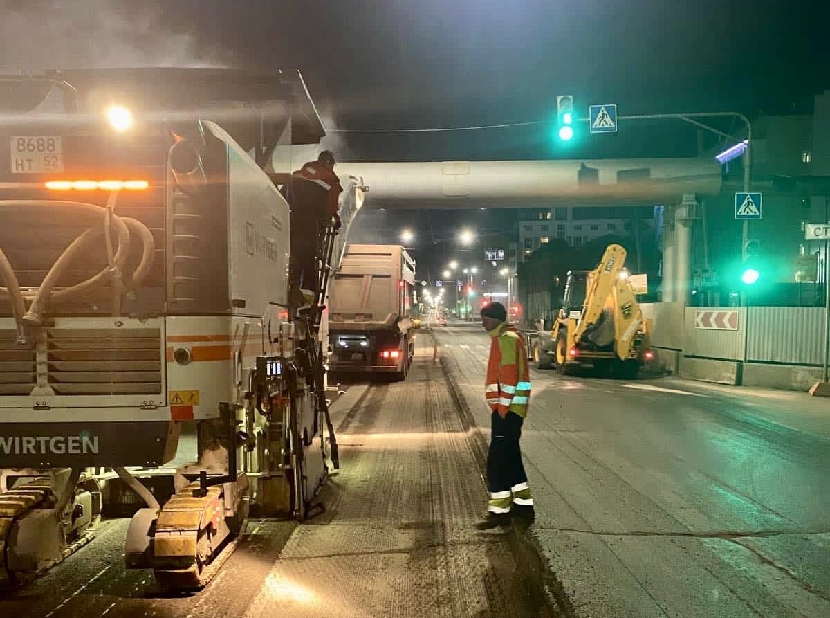 Дорогу около стройплощадки метро на площади Сенной отремонтируют до 24 апреля