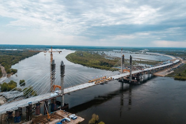 Мост через Оку соединил Нижегородскую и Владимирскую области