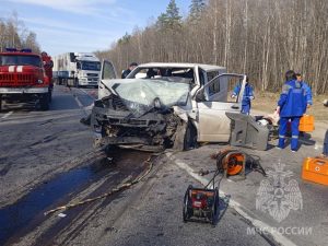 Два человека пострадали в массовом ДТП в Дальнеконстантиновском округе