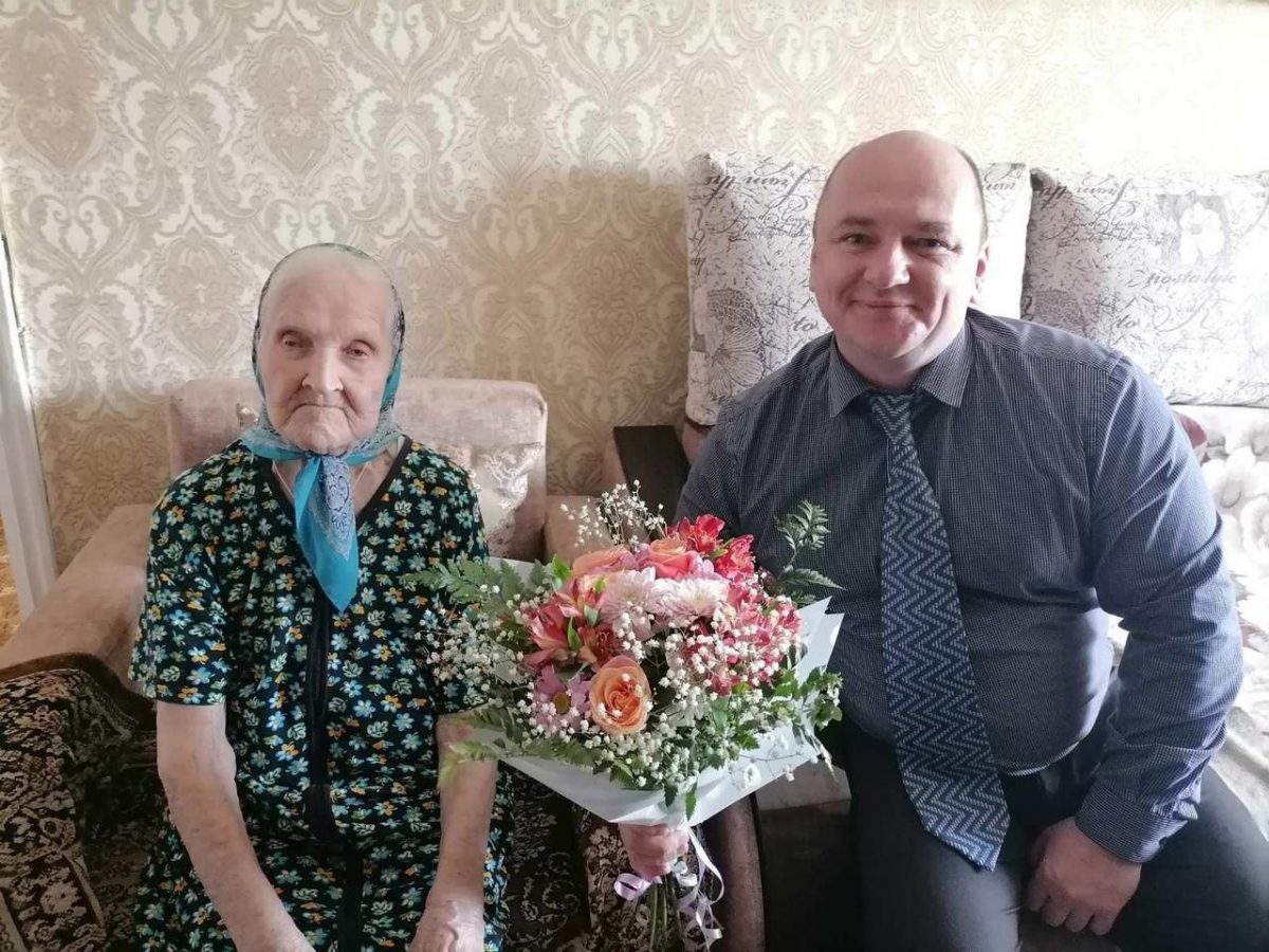 100-летний юбилей отметила Лидия Гаранина из Большемурашкинского района
