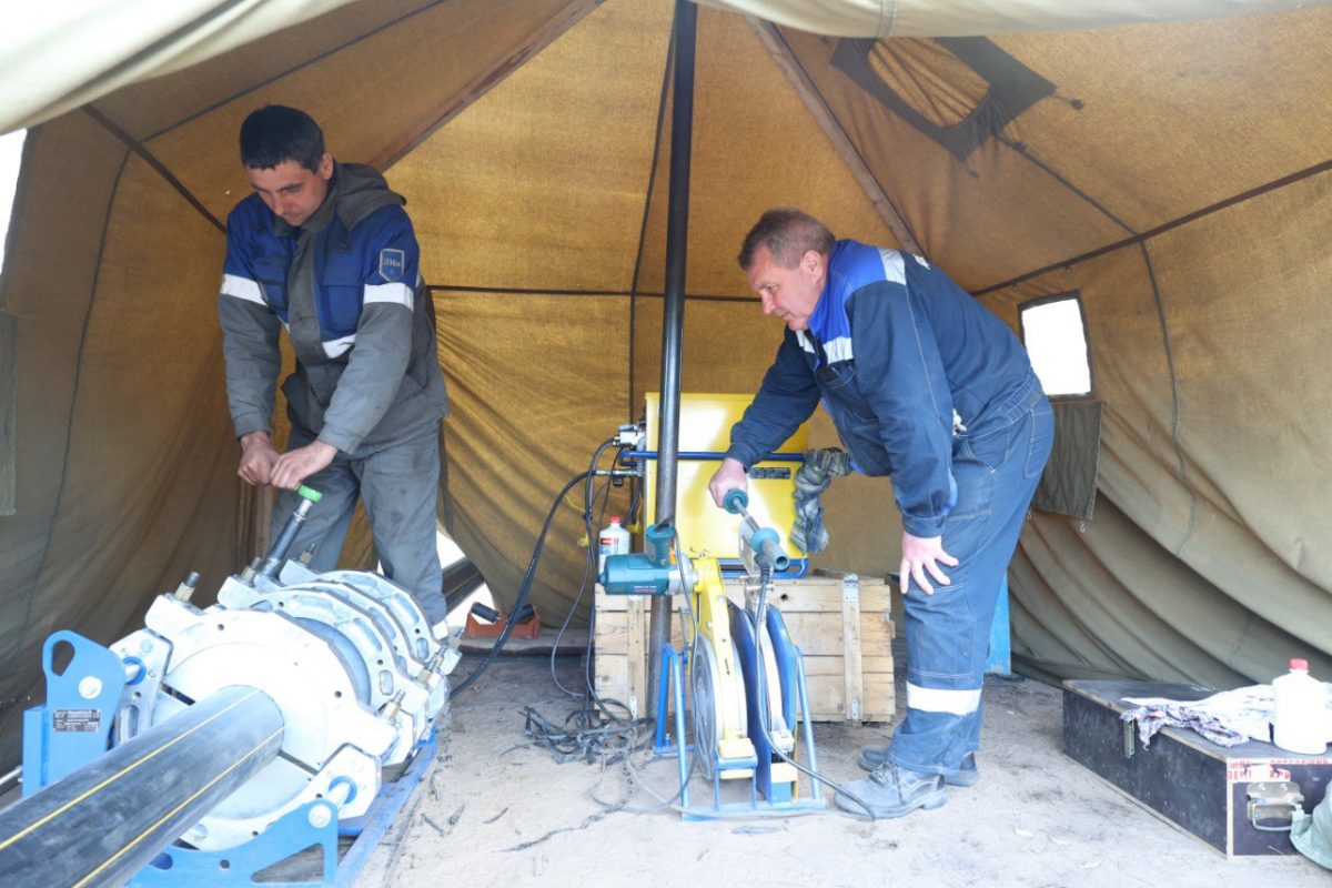 Больше половины домовладельцев в поселке Пыра начали подготовку к подключению газа