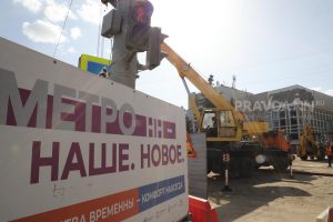 Участок улицы Ошарской около ТЮЗа останется закрытым для движения транспорта