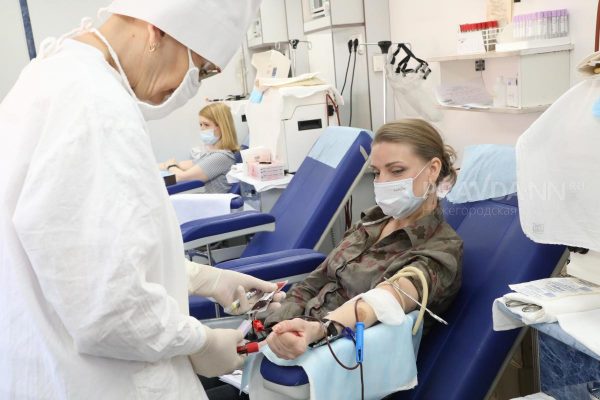 Более 7,7 тысячи жителей Нижегородской области сдали кровь с начала года