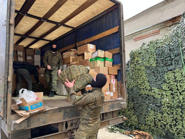 Нижегородским бойцам батальона имени Кулибина доставили гуманитарную помощь от земляков