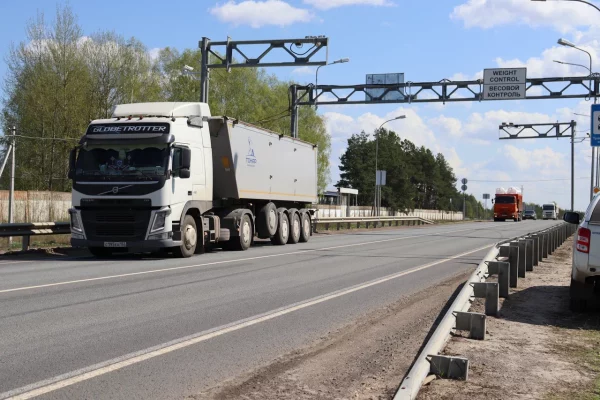 Метрологи Нижегородского ЦСМ проверили корректность измерений автоматического пункта весогабаритного контроля в Шатках