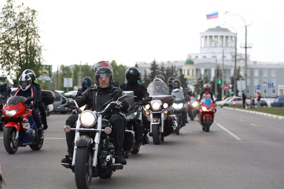 1500 мотоциклистов дали старт мотосезону – 2023 в Нижегородской области