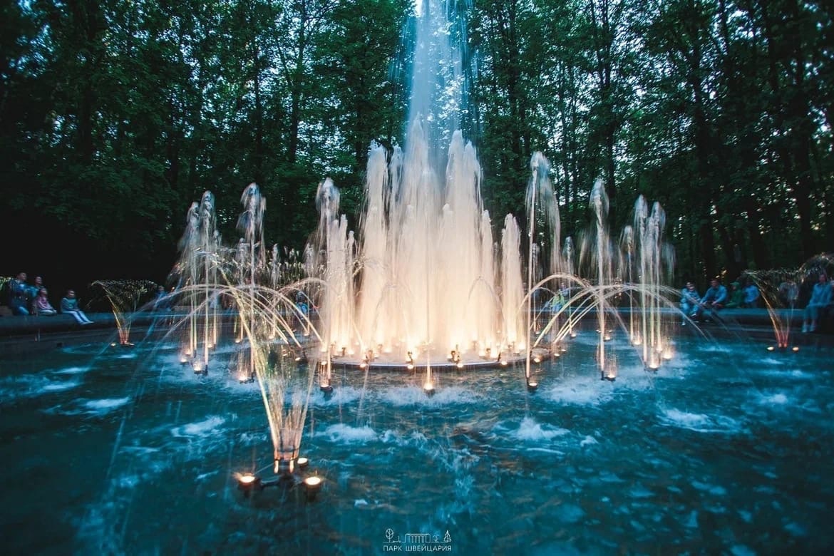 Большой фонтан в парке «Швейцария» отключили до 23 мая