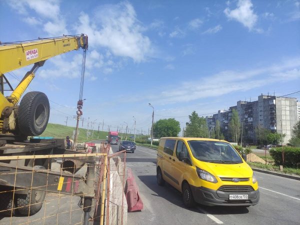 Участок улицы Акимова на съезде с Борского моста открыли досрочно