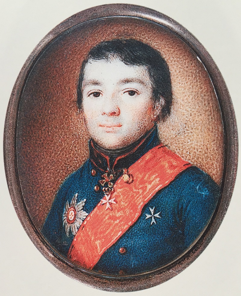 Портрет Николая Кутлубицкого работы Жана Жерена, 1810-е гг.