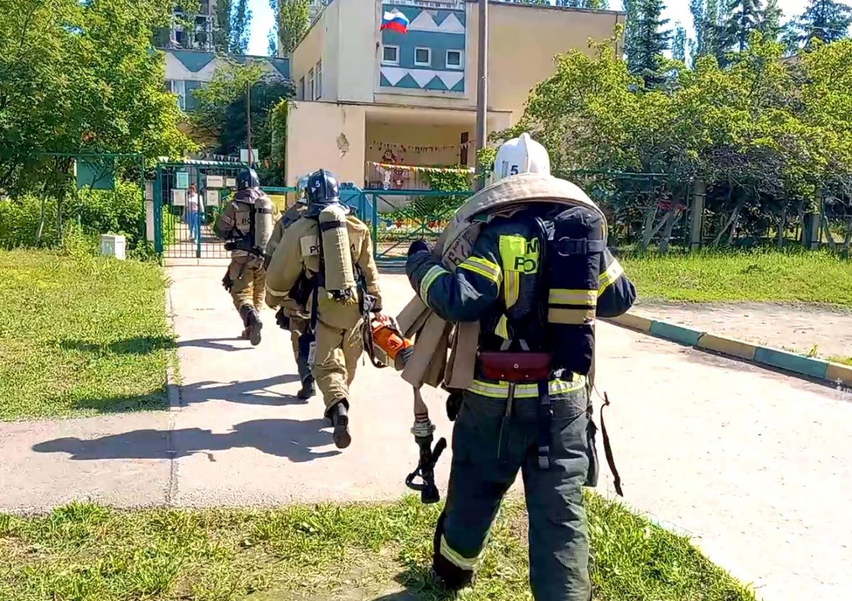 Пожарный вызов в детском саду на улице Акимова оказался ложным