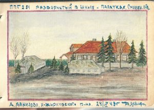 Уникальные картины фронтового хирурга времен Великой Отечественной войны обнаружили в Лукоянове