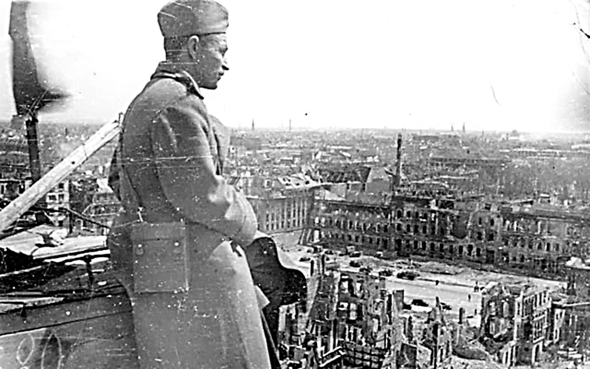 Купол Рейхстага, май 1945 года
