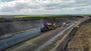 Устройство земляного полотна завершается на 6 этапе М‑12 «Восток»