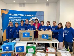 Девятую партию гуманитарной помощи нижегородцы передали военнослужащим СВО