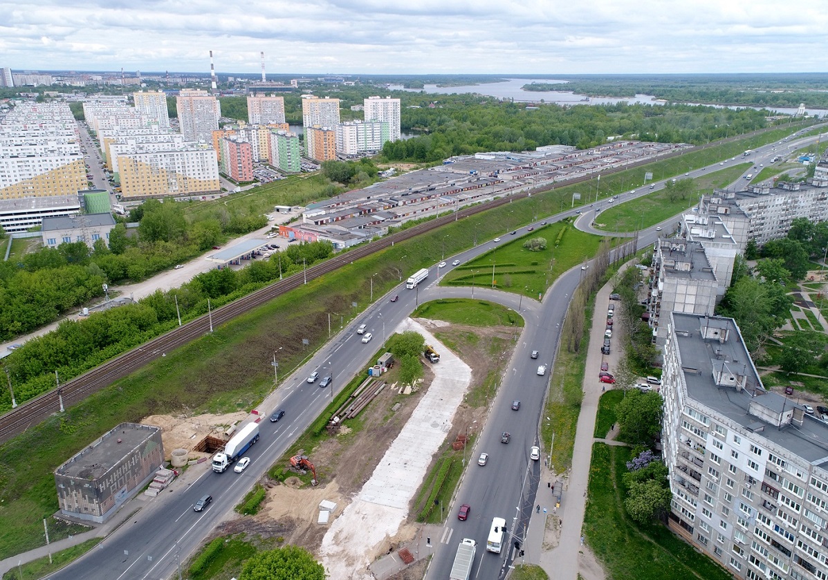 Схема движения транспорта на улице Акимова изменится с 22 до 25 мая