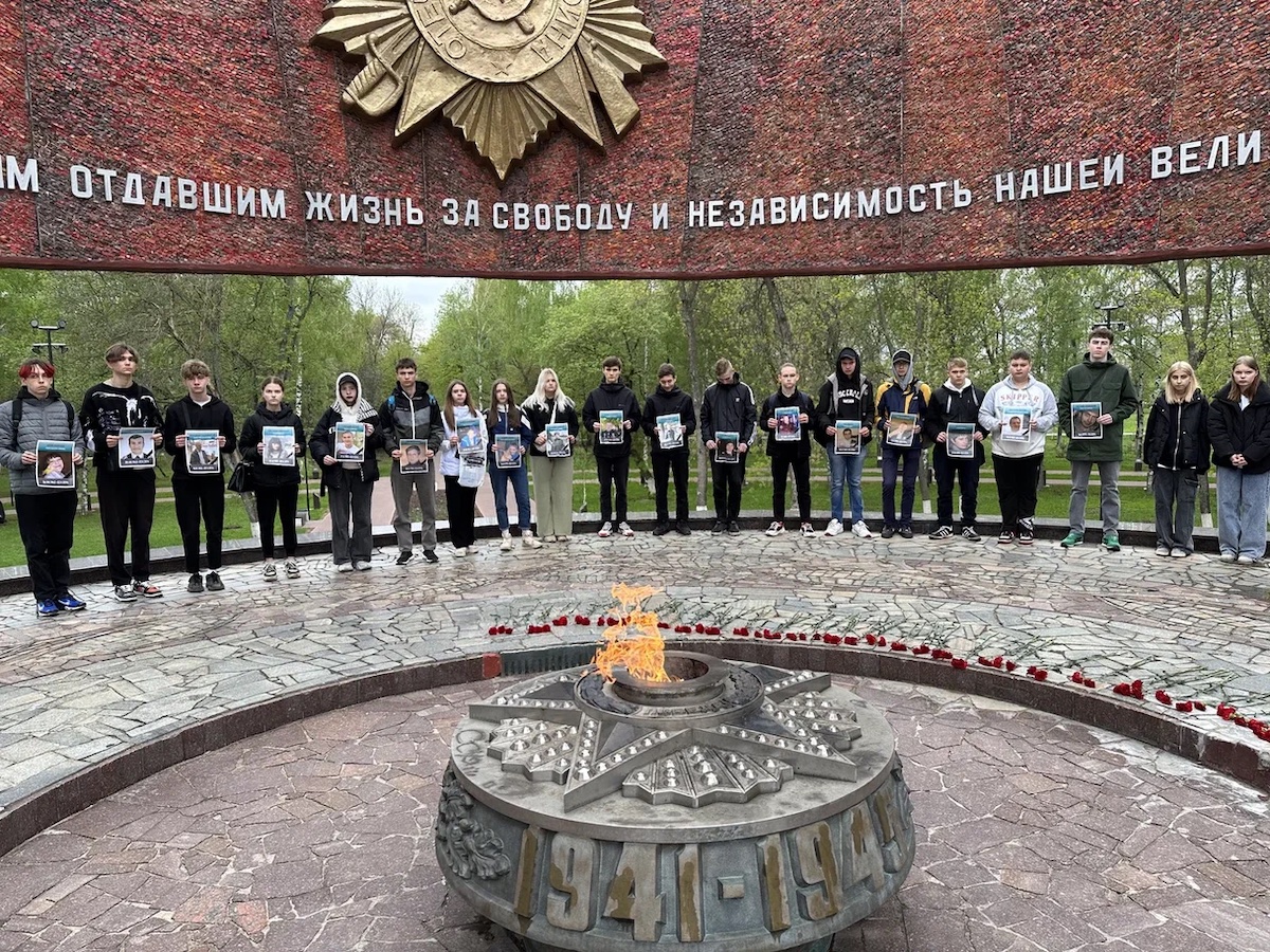 Акция памяти по погибшим в Доме профсоюзов в Одессе прошла в Нижнем Новгороде