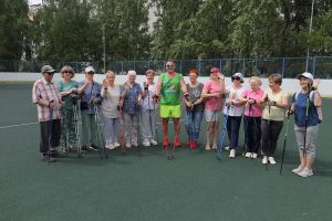 Нижегородские «серебряные спортсмены» присоединились к всероссийской акции «Нам со спортом по&nbsp;пути»