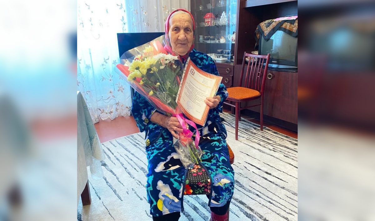 102-летие отметила жительница Дзержинска Антонина Попова