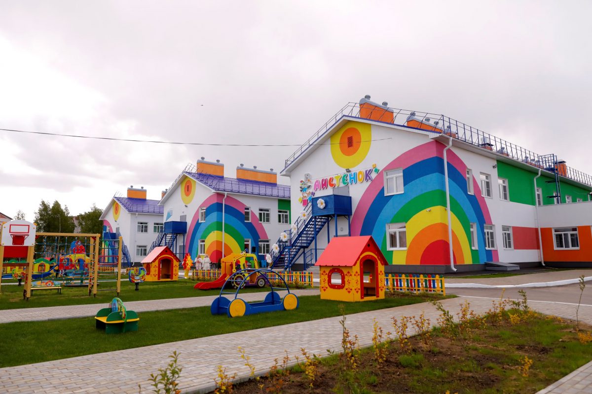 Новый детский сад на 240 мест открылся в городе Бор