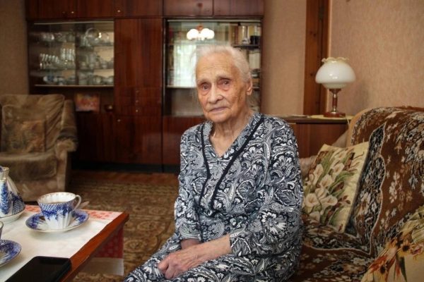 102 года исполнилось ветерану Великой Отечественной войны Марии Чегодаевой