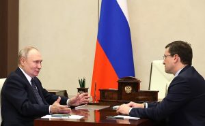 Владимир Путин поддержал Глеба Никитина в намерении баллотироваться на новый срок в 2023&nbsp;году