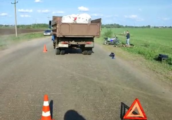 Мотоциклист въехал в ГАЗель и скончался в Арзамасском округе