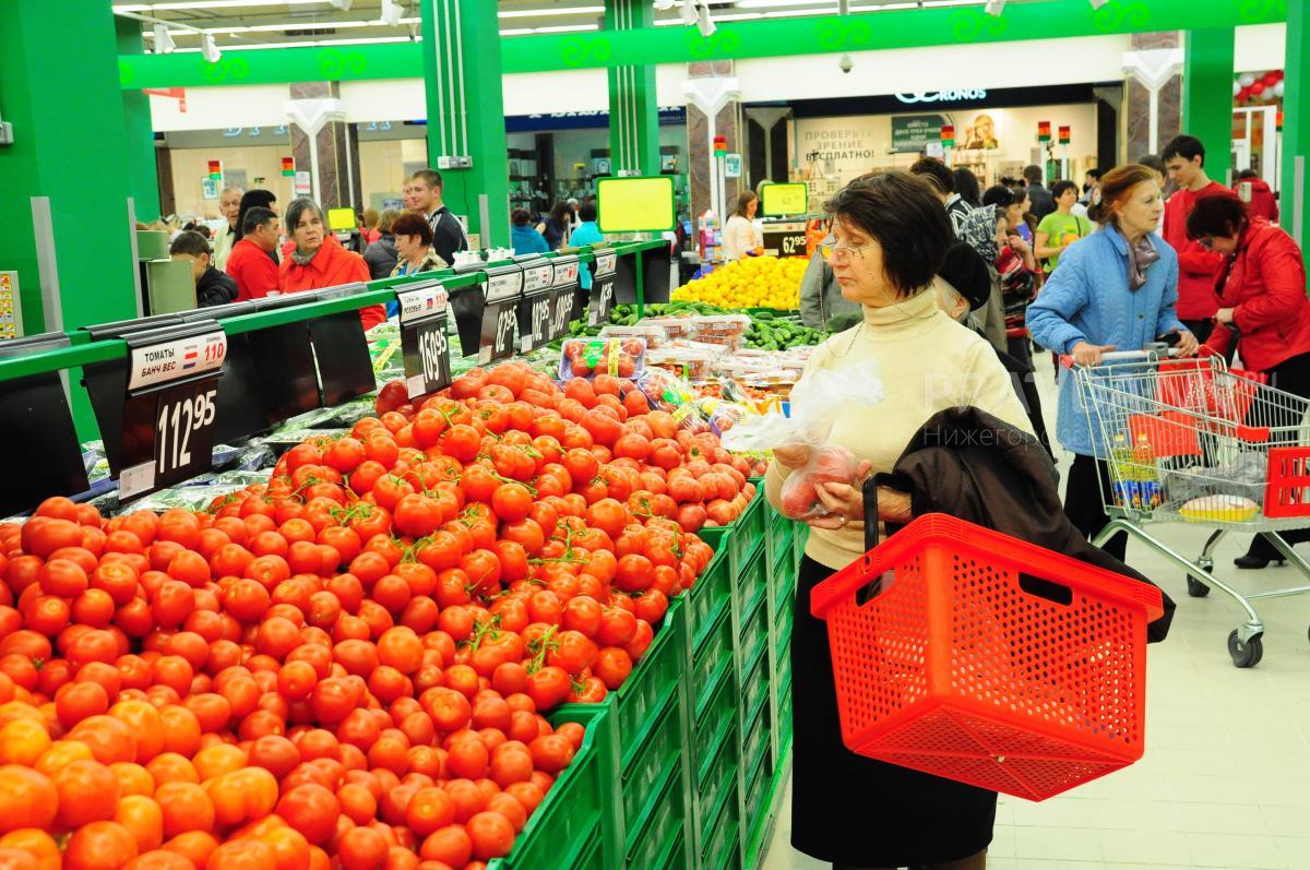 Стоимость огурцов и помидоров в Нижегородской области снизилась на 14%