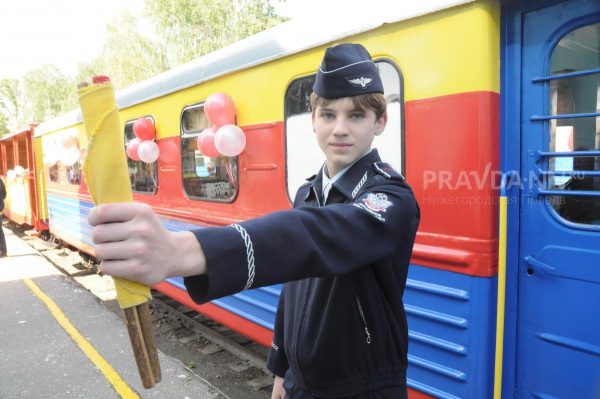 Детская железная дорога в Нижнем Новгороде стала одной из самых живописных в России