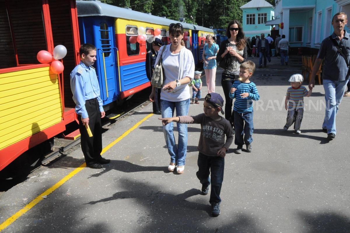 Детская железная дорога в Нижнем Новгороде возобновит работу 1 июня