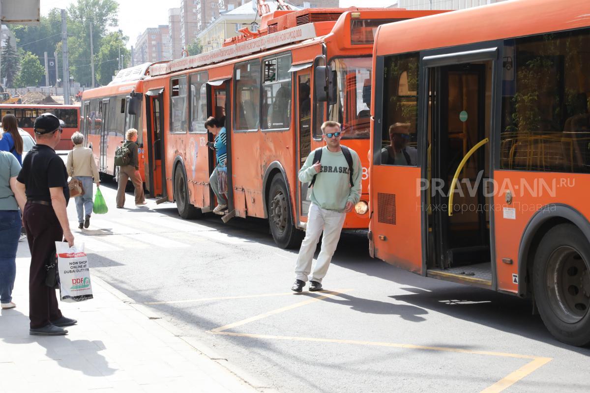 Движение троллейбуса №25 приостановлено из-за скопления воды на улице Кузбасской