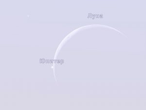 Нижегородцы смогут увидеть покрытие Юпитера Луной 17 мая