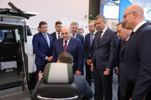 Михаилу Мишустину представили проект создания автомобиля для людей с инвалидностью