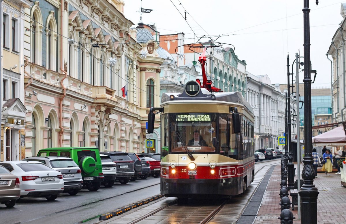 Движение сезонного трамвая №11 изменится в Нижнем Новгороде до конца лета