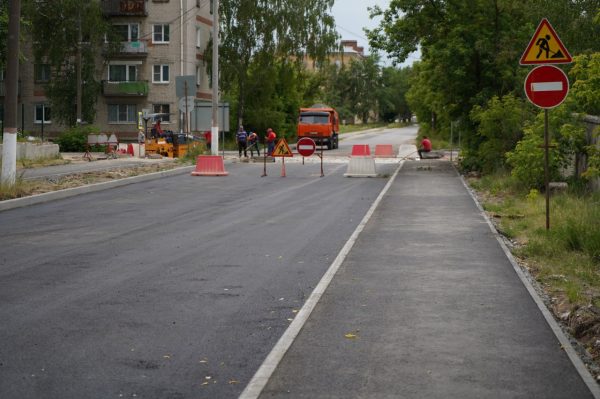 В Дзержинске стартовал ремонт участка дороги вдоль Желнинского моста