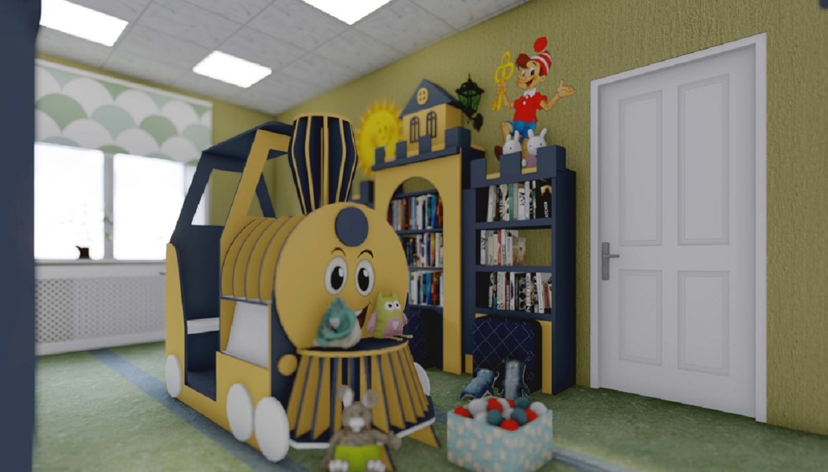 В Краснобаковской детской библиотеке юных читателей встретит книжный паровозик