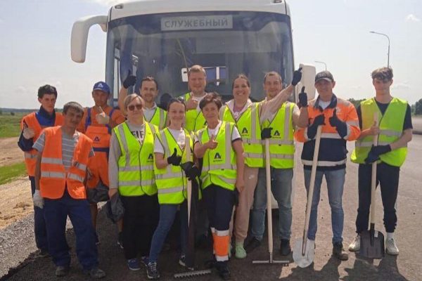 Сотрудники Управления проектом М‑12 приняли участие в Общероссийской акции «Марафон рек»
