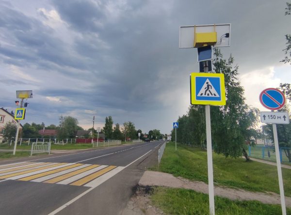 В Большеболдинском округе отремонтировали подъезд к селу Кистенево
