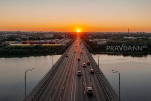 Две полосы Мызинского моста перекрыли на два&nbsp;дня