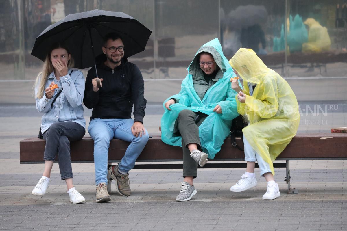 Рабочая неделя в Нижнем Новгороде начнется с дождей