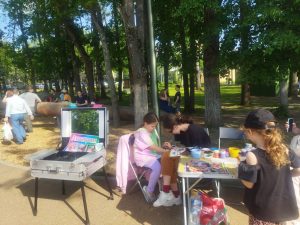 В парке «Швейцария» начался активный летний сезон