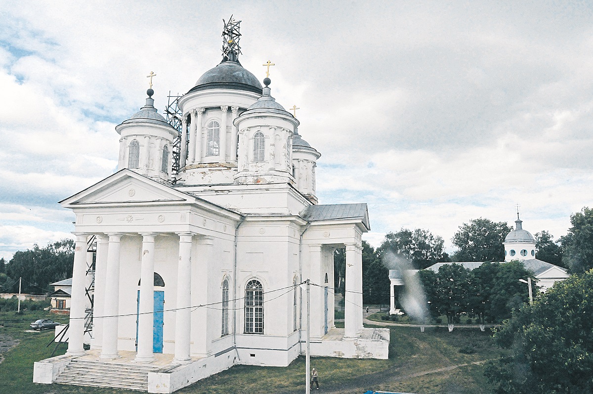 В Вознесенском храме продолжаются реставрационные работы
