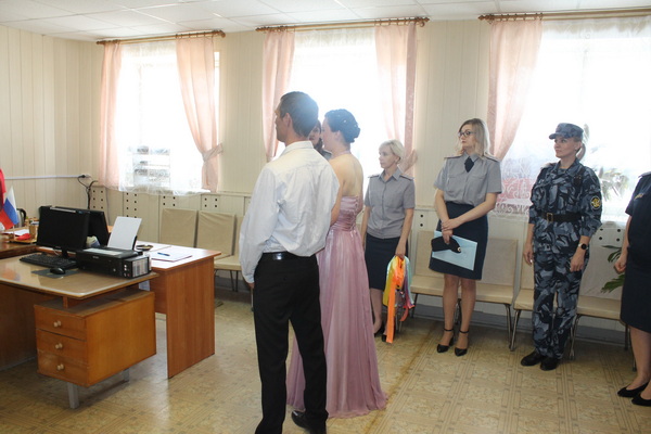Свадьбу сыграли в исправительной колонии в Нижегородской области