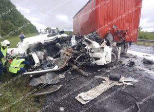 8 автомобилей столкнулись на трассе в Воротынском районе