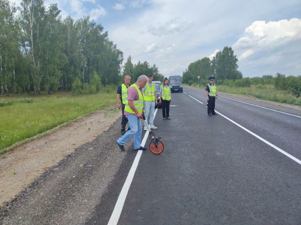 Участок межрайонной дороги Павлово — Сосновское — Лесуново – Мухтолово отремонтировали благодаря нацпроекту