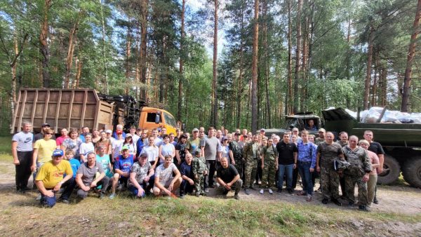 Более 50 кубометров мусора вывезли с территории Кулебакского районного лесничества в ходе акции «Чистый лес»